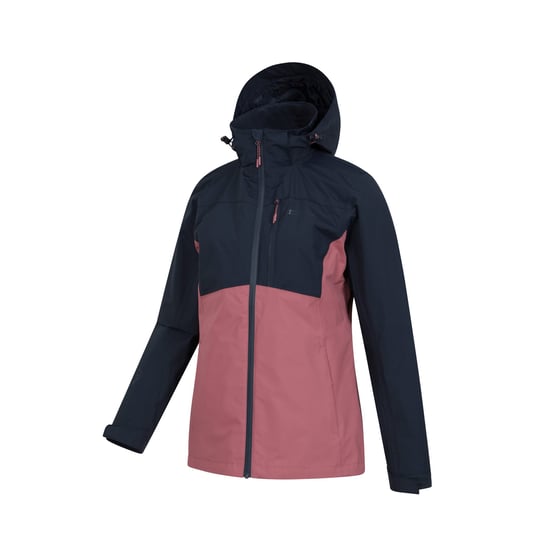 Mountain Warehouse Dames/Dames Rainforest II Extreme Colour Block Waterdicht Jasje (Marine) - Image 3