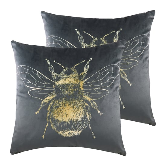 Gold Bee Cushions (Twin Pack) - Image 1