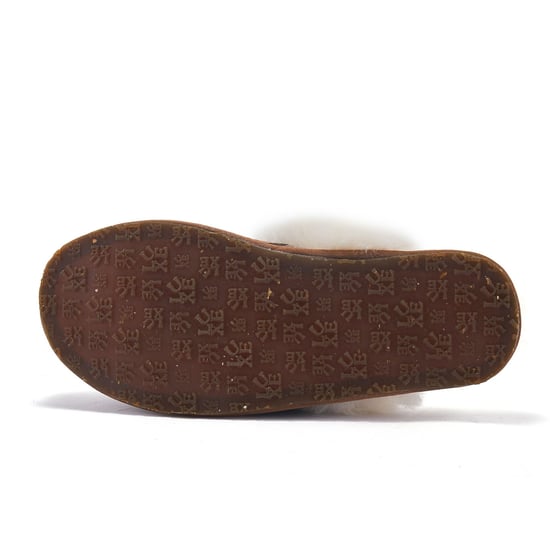 Closed Mule Zebra Slipper