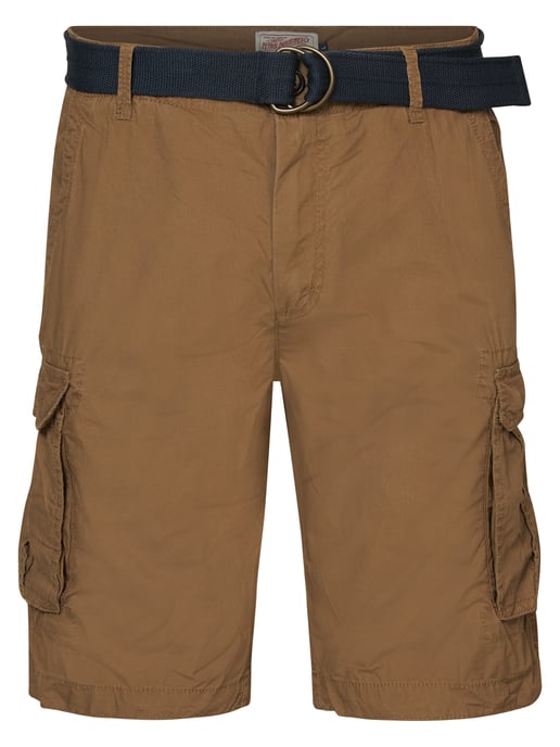 Petrol Industries - Heren Cargoshort met riem - Bruin - Image 1