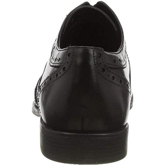 Hush Puppies Jongens Elliot Leren Brogues (Zwart) - Image 2