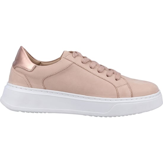 Hush Puppies Camille Leren Damestrainers Blush - Image 4