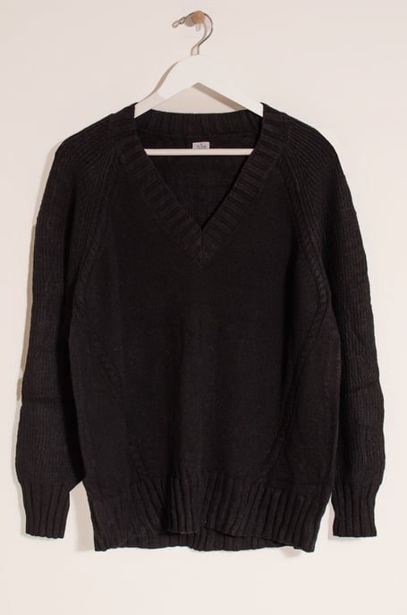 Supersoft Ribbed Trim Jumper