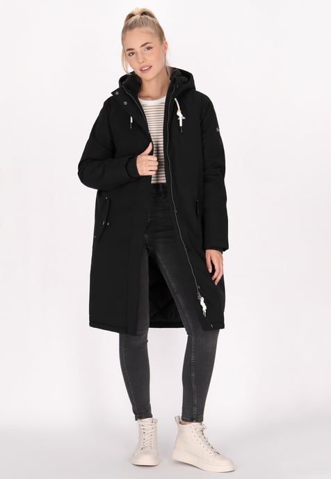 Schmuddelwedda Winter parka Dames zwart - Image 2