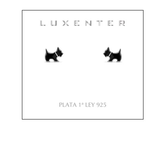 Luxenter 925 Sterling zilveren gerhodineerde oorbellen - Trompik - Image 4