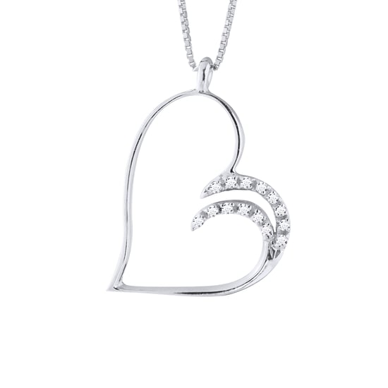 DIADEMA - Necklace with Diamonds - White Gold