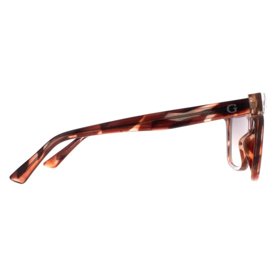 Guess Rectangle Womens Havana Smoke Gradient GU7840
