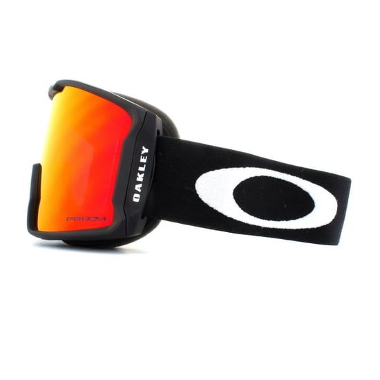 Oakley Ski Goggles Line Miner XM OO7093-04 Matte Black Prizm Torch iridium