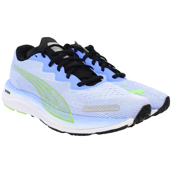 Puma Velocity Nitro 2 Womens Blue Running Shoes - Image 1