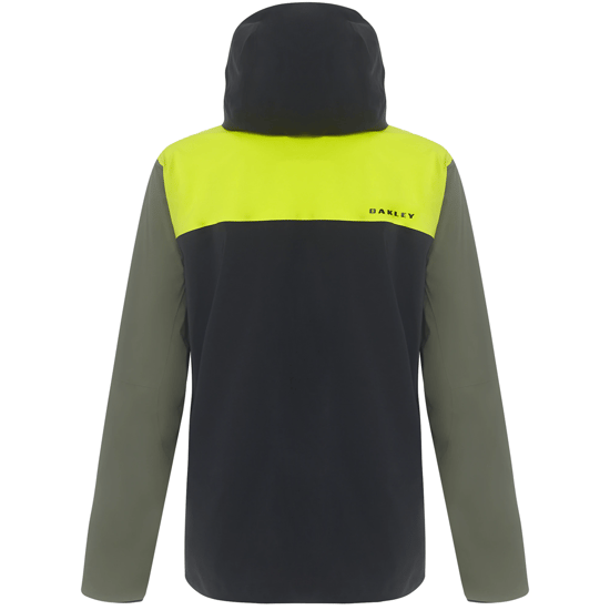 Oakley Alpine 3L Gore-Tex Shell Zip Up Mens Green Jacket 412774 02E