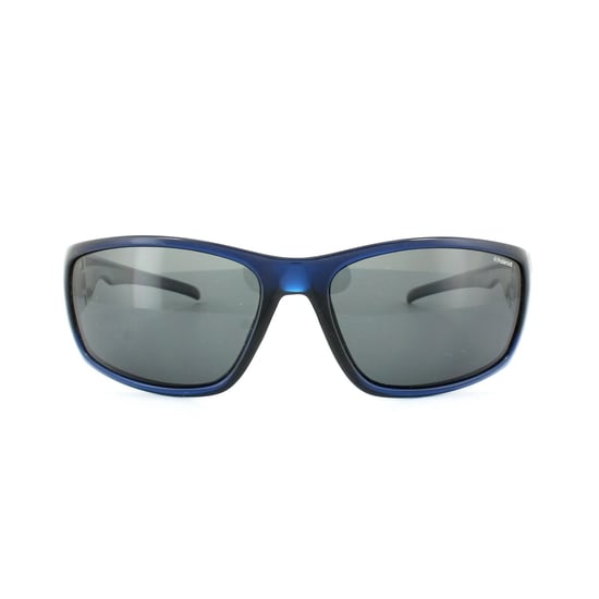 Polaroid Sport Sunglasses P7407 0BQ Y2 Blue Grey Polarized