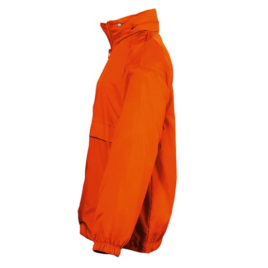 SOLS Kinderen Unisex Surf Windbreaker Jacket (waterbestendig en winddicht) (Oranje) - Image 3