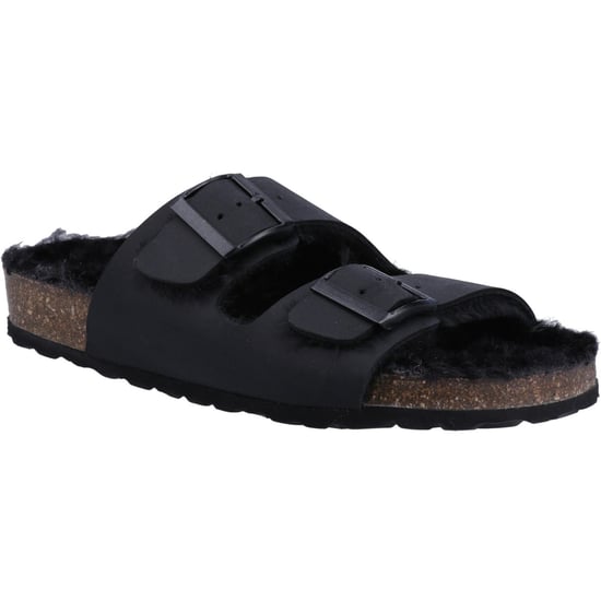 Hush Puppies Jessie Leren Damesschoenen Zwart - Image 1