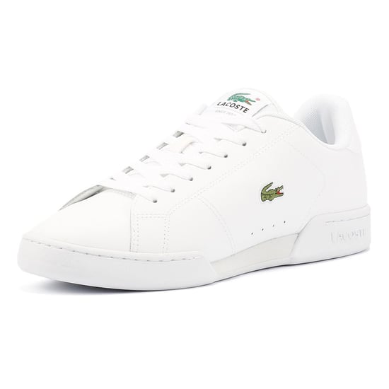 Lacoste Carnaby Cup Leren Trein Heren Wit - Image 3