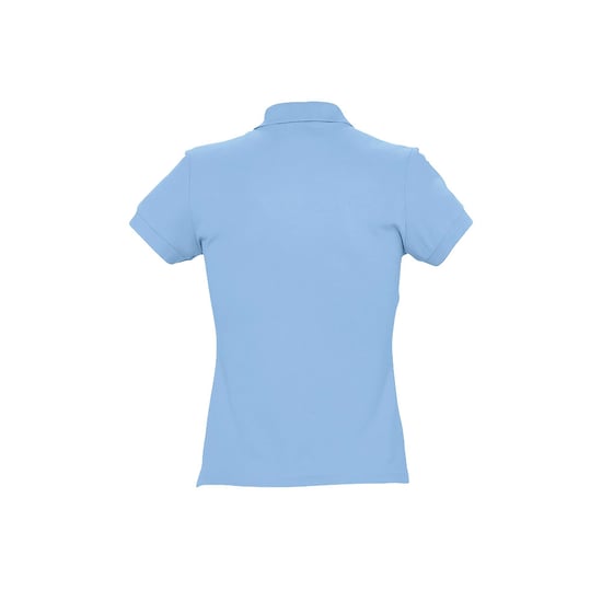 SOLS Dames/dames Passion Pique Poloshirt met korte mouwen (Hemelsblauw) - Image 2