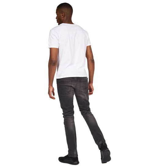 Crosshatch Heren Svelte Stretch Jeans (Donkergrijs) - Image 5