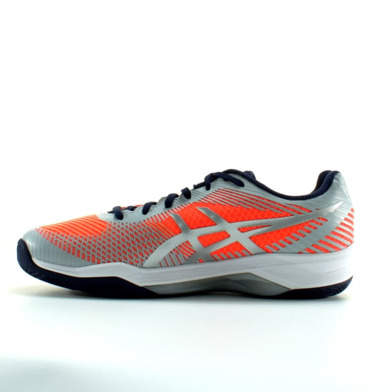 Asics Volley Elite Womens Orange/Grey Trainers