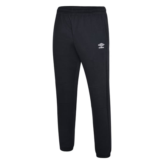Umbro Childrens/Kids Club Leisure Jogging Bottoms (Black/White)
