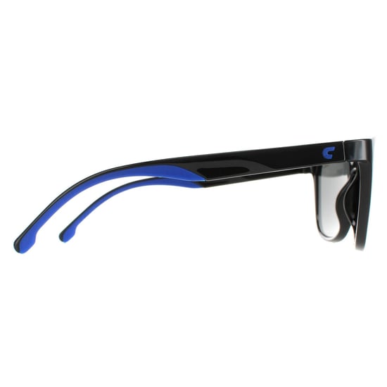 Carrera Square Unisex Black Blue Blue Mirror 8058/S