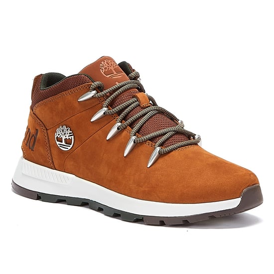 Timberland Sprint Trekker Nubuck Mid Heren Roestbruin Laarzen - Image 2