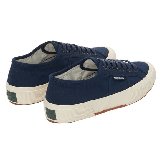 Superga Volwassen unisex 2750 Herringbone Trainers (Navy/Off Wit) - Image 2
