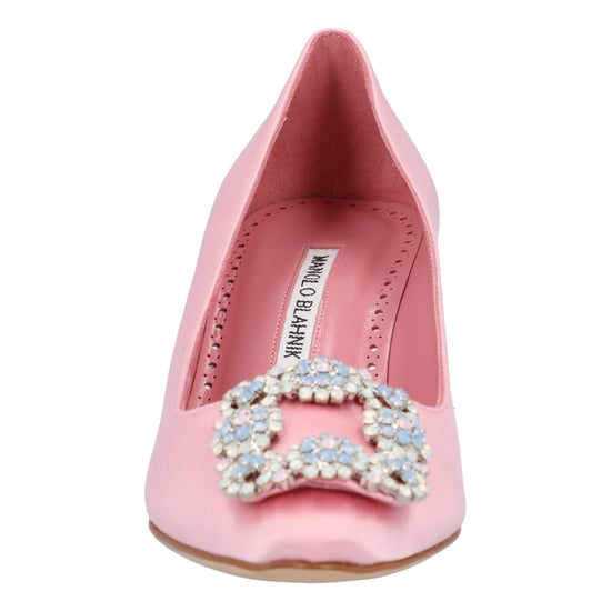 Manolo Blahnik Hangisi 070 Pump Roze - Image 5