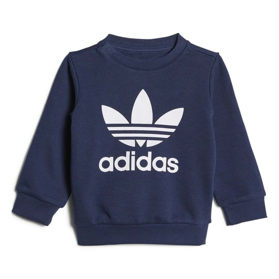 Jongensset adidas Originals Crew Sweatshirt in Indigo - Image 2