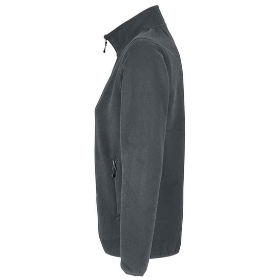 SOLS Dames/Dames Factor Microfleece Recycled Fleece Jacket (Houtskool) - Image 2