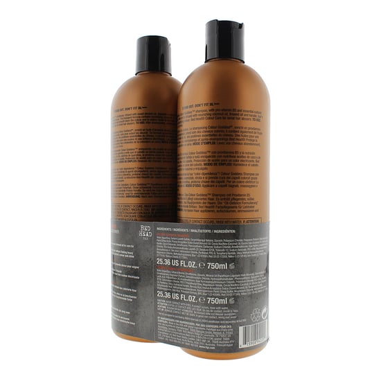 Tigi Bed Head Electric Hair Colour Colour Goddess Shampoo & Conditioner 750ml Duo Pack
