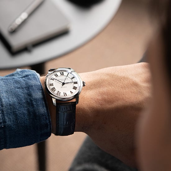 Frédérique Constant Classics Premiere Heren Zwarte Horloge FC-301S3B6 - Image 5