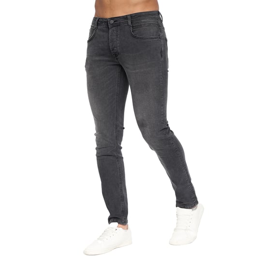 Crosshatch Heren Malcolm Slim Jeans (Donker houtskool) - Image 6