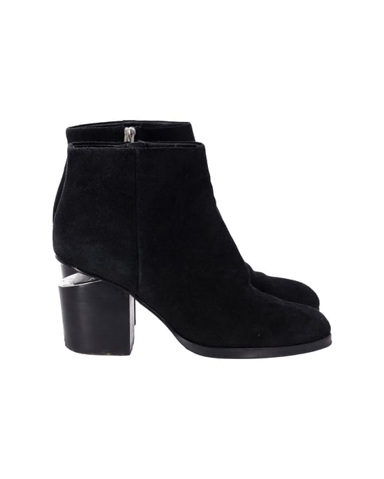 Alexander Wang Gabi Boots in Black Suede - Image 1