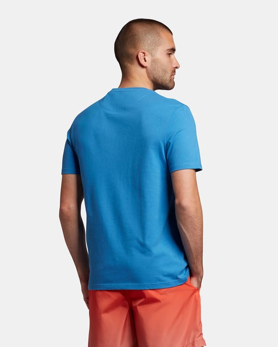 Lyle & Scott Effen T-shirt in Blauw - Image 3