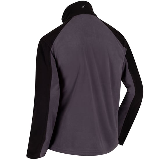 Regatta Great Outdoors - Heren Hedman II Tweekleurige Fleece Vest (Grijs/Zwart) - Image 2