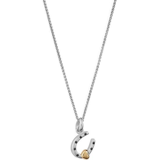 Orphelia 'Aurora' Dames 925 Sterling Zilveren Ketting met Hanger - Zilver/Goud ZH-7525 - Image 4