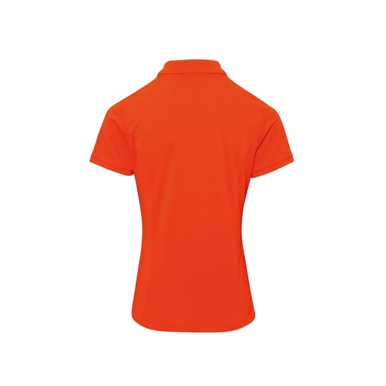 Premier Dames/Dames Coolchecker Plus Poloshirt (Oranje) - Image 2