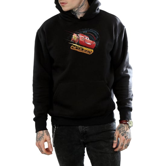 Disney Heren Cars Lightning McQueen Hoodie (Zwart) - Image 3