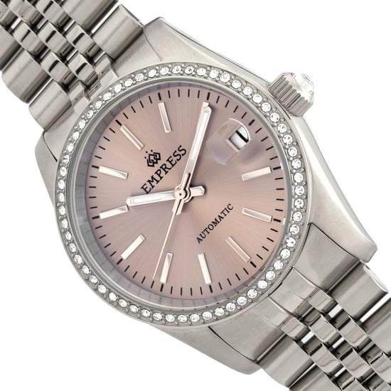 Empress Constance Automatic Bracelet Watch w/Date