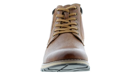 Hush puppies dean lederen herenlaarzen traagschuim tan - Image 3