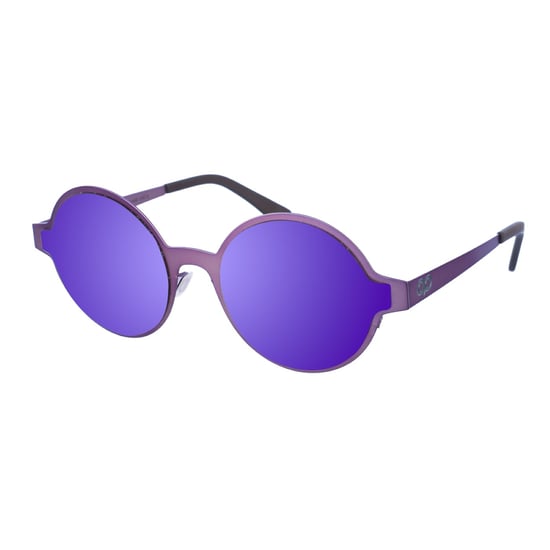 Unisex MARGARETTE Round Shape Metal Sunglasses