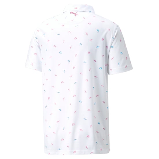 PUMA Mens AP Dancing Umbrellas Golf Polo Shirt - Image 6