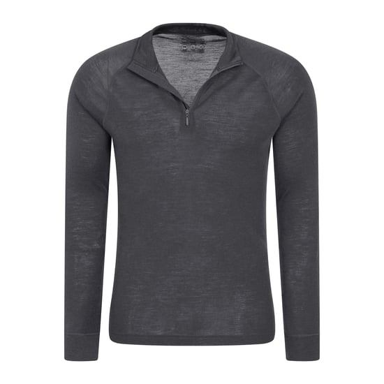 Mountain Warehouse Heren Merino II Base Layer Top (Grijs) - Image 3