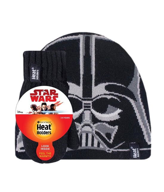 Heat Holders Jongens Star Wars Muts en Wanten Set - Darth Vader - Image 2