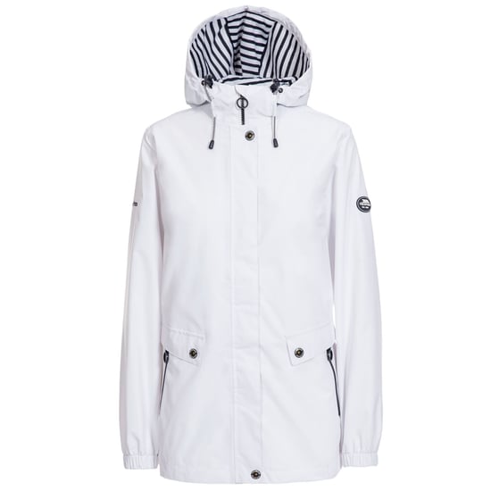Trespass Dames/dames Flourish Waterproof Jasje (Wit) - Image 1