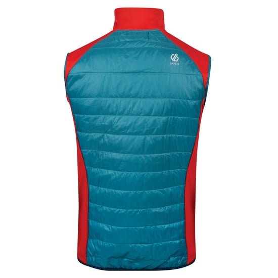 Dare 2b Heren Mountfusion Wool Insulated Vest (Zeediepte/vuurrood) - Image 2