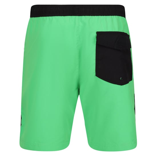 Regatta Mens Bentham Swim Shorts (Fairway Green/Black)