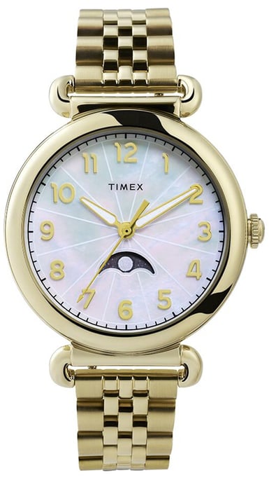 Timex Model 23 dameshorloge Goudkleurig TW2T89500 - Image 1