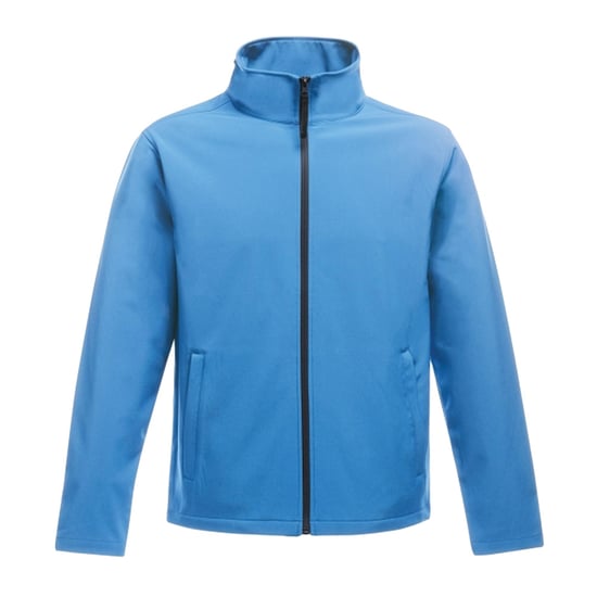 Regatta Womens/Ladies Ablaze Printable Soft Shell Jacket (French Blue/Navy)