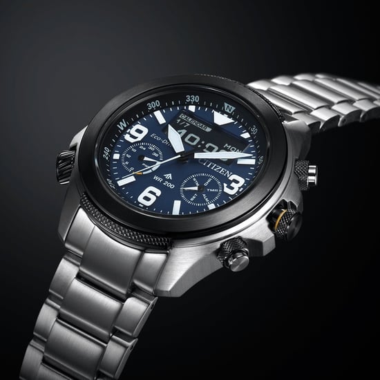 Citizen Promaster Land U822 Heren Horloge Zilverkleurig JV1006-51L - Image 3