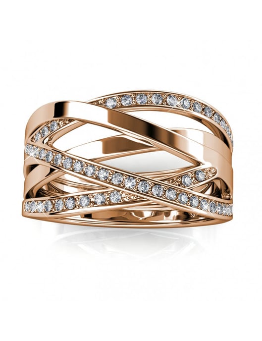 Kriskras Ring - Oostenrijks Kristal - Image 4